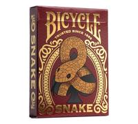 Bicycle - Jeu de 54 Cartes Snake - Édition Zodiaque Chinois - Année du Serpent - Cartes à Jouer - Format Poker