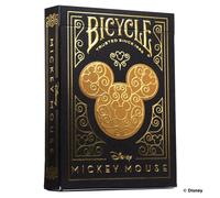 Bicycle Jeu De Cartes Du Jeu De Société Black & Cards Disney Mickey Or