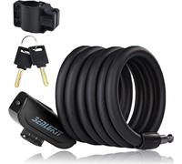 Bicycle Lock-Very High Security-Spiral Lock-Bicycle Lock-Scooter Lock-Bicycle Lock With Key-180cm