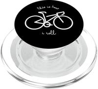 Bicycle Lover This is How I Roll Funny Citation Riding Bike PopSockets PopGrip pour MagSafe