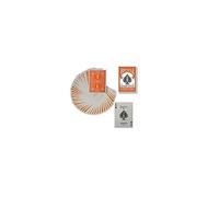 Generique Cartes Bicycle Rider Back - oranges