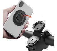 Bicycle Phone Holder, Bicycle Smartphone Holder For Handlebar And Mountain Bike Stem, Quick Attachment/Detachment For Mountain Bike/Road Bike[C-1st Gen.]
