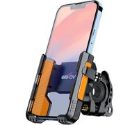 Bicycle Phone Holder Quick Release 1s - Motorcycle Phone Holder With 2 Ports - 360 Rotation Outdoor Handlebar Phone Holder For Road Bike Scooter For 4.0 To 7.0 Inch Smartphone