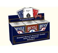 Bicycle Playing Cards 12 Decks (6 Red / 6 Blue) Standard Index Rider Back by Bicycle