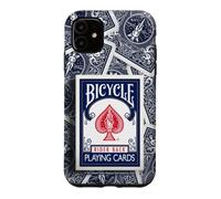 Bicycle Playing Cards Deck Box with Card Backs Vintage Coque pour iPhone 11
