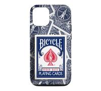 Bicycle Playing Cards Deck Box with Card Backs Vintage Coque pour iPhone 12/12 Pro