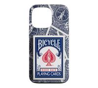 Bicycle Playing Cards Deck Box with Card Backs Vintage Coque pour iPhone 13 Pro