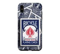 Bicycle Playing Cards Deck Box with Card Backs Vintage Coque pour iPhone XS Max