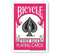 Bicycle Rider Back Fuchsia Deck