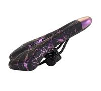 Bicycle Saddle Replacement | Ergonomic Padded Cushion with Ventilated Cutout, Non-Slip Top Layer, Universal Fit | for Commuting, Touring, Trail, Indoor Bike