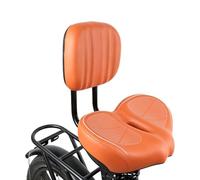 Bicycle Seat with Backrests, Wide Padded Biking Saddle