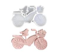 Bicycle Silicone Mold - Bird Candle Mould For Resin Soap Wax Plaster