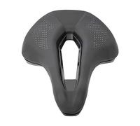 Bicycle Soft Hollow, Pu Black Road Mountain Mountain Cycling Saddle Cushion Pad Seat, Coussin de siège confortable et respirant et doux pour les hommes et les femmes