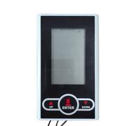 Bicycle Speed Gauge, Digital LCD Tracker, Performance Meter with Speedometer Function, Distance Counter for Stationary Bike, Exercise Equipment, Bike Speed Monitor for Indoor Workout Gym Studio Home