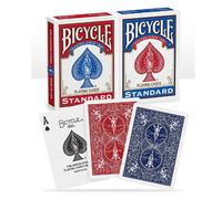 Bicycle Standard Rider Back Blister Pack Lot De 2 Jeux De Cartes 1 Rouge 1 Bleu