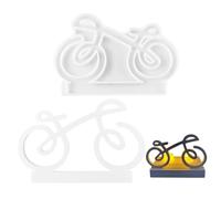 Bicycle Statue Mold, Silicone Molds Candy Sugar Baking