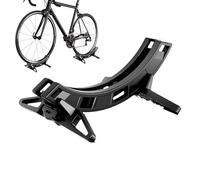 Bicycle Storage - Wheel Holder for Space Optimization | Slot with Wide Mouth Opening & Galvanized Steel Tubing for Hallway, Fat Tire Equipment and Professional Repairs