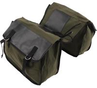 Bicycle Tail Bag,Portable Bicycle Rear Seat Trunk Bag,Large Capacity Mountain Bike Tail Bag For Cycling (Army Green)