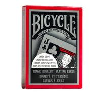 Bicycle- Tragic Royalty Deck Creatives Cars Jeu de 54 Cartes à Jouer et à Collectionner & Magie, 1018404, Format Poker, Bleu