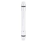 Bicycle Wheel Fork Axle, Front Thru Axle Hub Adapter Quick Release Skewer 12mm to 9mm for Mountain Road Bike (Argent)