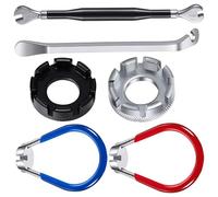 BICYCLES COTHES CORRE PORTABLE COLONS BILLE Ajustement Outil De Pneu De Pneus Cycling Pocket Bikes Rims Tring Tools Tools Centering Universals Nipples Tender Pney Lever Lever Pocket For Bike Repair