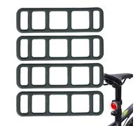 Bicyclette De Silicone Léger À Vélo - Phare Réglable Et Support De Feu Arrière, Support En Caoutchouc Flexible, Accessoire De Vélo | Sangle Pour Sécuriser Le Rétroviseur, L'enregistreur, La La