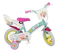 Toimsa Bikes Peppa Pig 14´´ Bike Multicolore 4-5 Years Garçon Blue Marine