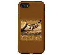 Bicyclette rétro des années 70 Born Raised 80 Memories Never Forget Bike Coque pour iPhone SE (2020) / 7/8
