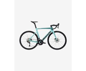 Bicyclette Route Bianchi Oltre Race Shimano 105 Di2 bleu clair - 44