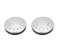 Bid4ze Boulon pivotant à bras oscillant en aluminium compatible avec Harley Street Rod Night Rod Special V-Rod VRSCAW Muscle VRSCF 2006-2017 Chromé