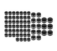 BID4ZE Capuchons de boulons de moteur noirs pour Harley Touring Electra Glide Road Glide Road King Street Glide Trike 2017-2023 Softail M8 2018-2023