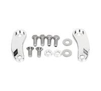 BID4ZE Kit de relocalisation des clignotants avant CNC pour Harley Softail Bad Boy FXSTSB 1995-1997 Softail Heritage Springer EFI FLSTSI 2001-2003 Softail Heritage Springer FLSTS 1997-2003