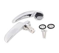 BID4ZE Levier de poignée de kit de loquet de sacoche de lève-couvercle de moto Pour Harley Touring Glide Sacs rigides 14-19, Chrome