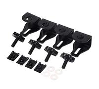 Bid4ze Supports de dissuasion pour sacoches rigides de moto, verrous de sacoche, boulons de montage, goupilles de sécurité pour Harley Touring 1996-2018