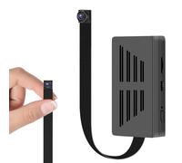 Biddsgg Caméra Espion Mini caméra 64G HD 1080P Portable Caméra Ccachée avec Ddétecteur de Mouvement pour la Surveillance Complète à l'intérieur et à l'extérieur