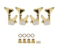 Bidepan 4 Pcs Cheville Tuner Mecanique En Dore Pour 4 Corde J-Basse