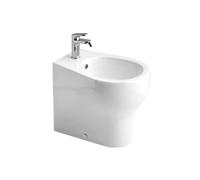 BIDET À CHASSE D'EAU EN CÉRAMIQUE SUR PIED SOAVE