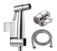 Bidet à main robinet de toilette pulvérisateur bidet d'eau chaude ， accessoires de bidet accessoire de douche en acier inoxydable de toilette pour lavabo ou toilette
