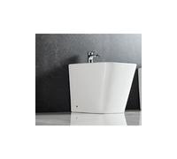 Bidet à poser DOUA 52,5x35,5x41 cm-Blanc-Blanc--