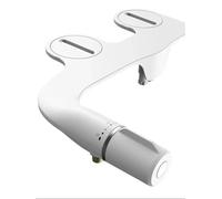 Bidet à pression d'eau chaude réglable, pulvérisateur à double buse, nettoyeur de corps ultra-mince non électrique(7-8 North America)