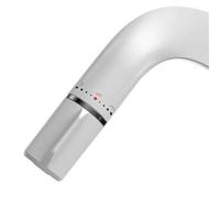 Bidet à pression d'eau chaude réglable, pulvérisateur à double buse, nettoyeur de corps ultra-mince non électrique(3-8 Europe FR ES NL)