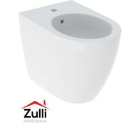 BIDET AU SOL GEBERIT ICÔNE AU FIL MURAL, FIXATION CACHÉE BLANCHE