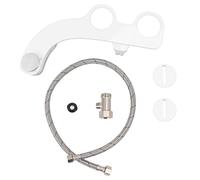 Bidet avec Double Buses, Accessoire Bidet Non Électrique, Raccord Cuivre 7/8, Auto Nettoyant, Lavage Frontal et Arrière