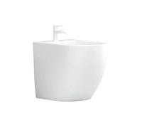 Bidet BTW MILOS 57x41x36,5 cm à poser-Blanc-Blanc--