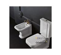 Bidet céramique monobloc blanc WALDORF - CRISTINA ONDYNA WD4121