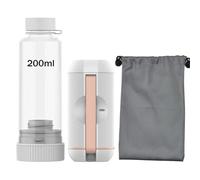 Bidet de poche 200 ml, douchette de toilette portable, idéal for les voyages et l'hygiène personnelle (soins de bébé).(Pink 200ml Bottle)