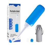 Bidet de voyage portable : machine à laver d'hygiène personnelle, nettoyage des toilettes compact | Kit de pulvérisation extérieur, chasse d'eau manuelle, outil