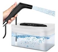 Bidet électrique portable, bidet portable pour voyage rechargeable avec réservoir d'eau de 2,3 L, mini pulvérisateur portable haute pression b idet amovible pour salle de bain, camping-car et camping