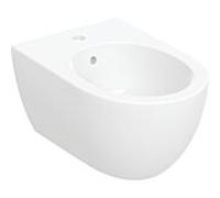 Geberit Acanto bidet mural, forme fermÃ©e, pour robinetterie monotrou, 502.825., Coloris: Blanc, avec KeraTect - 502.825.00.8