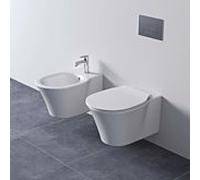 Bidet mural Ideal Standard Connect Air E233501 avec trou de robinetterie, 36 x 54 cm, blanc